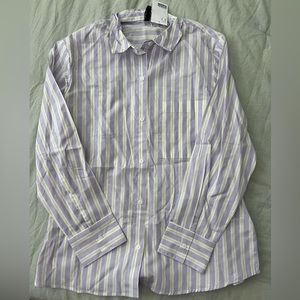 H&M Divided striped blouse